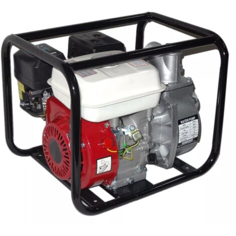 Pompe à eau moteur essence 163CC – Débit 30.000 L/H – Élévation max 30 m – Raccords 50 mm – Pour irrigation et drainage – Prodiytools