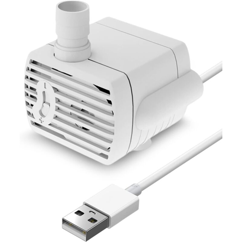 Aiperq - Pompe à eau potable pour chat, débit réglable ultra-silencieux, adaptée aux fontaines à eau pour animaux de compagnie et aux fontaines à eau