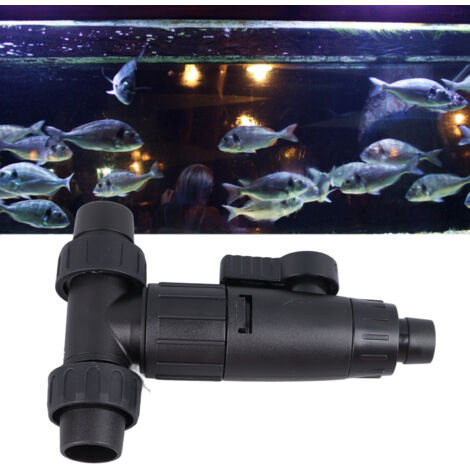 Pompe à Eau pour Aquarium Familial avec Valve à Trois Voies Compatible Tuyaux Souples 16/22 mm - AUTRES