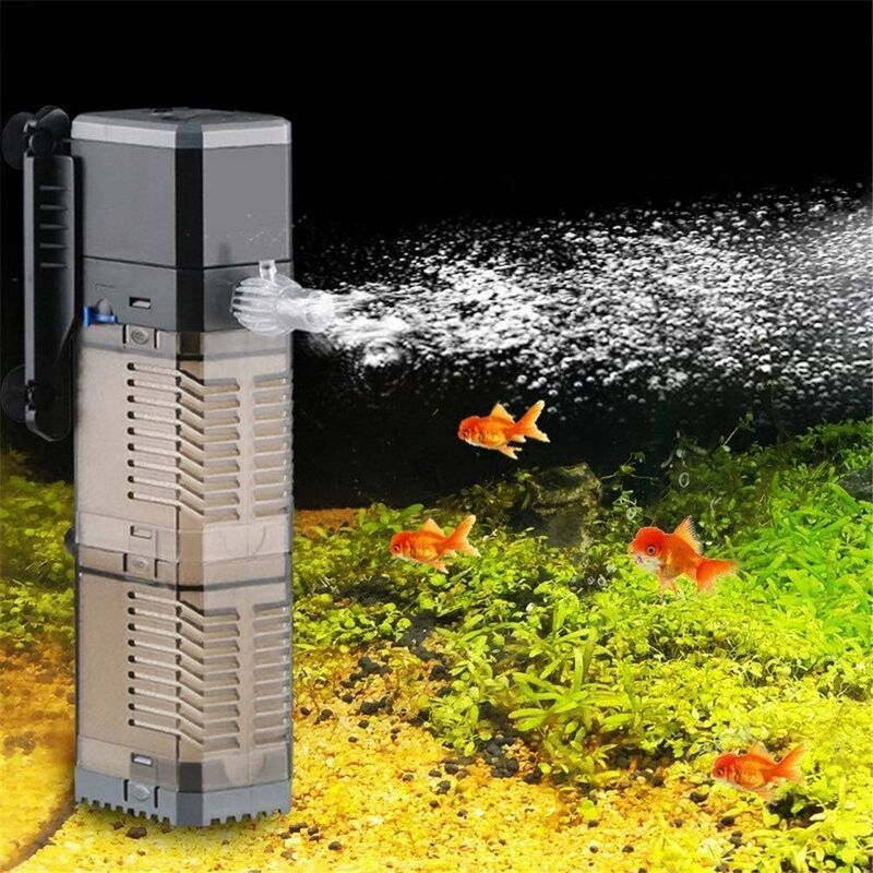 Pompe à eau pour aquarium trois en un pompe submersible pompe à eau aquarium 8W 20W 25W (CHJ-602/8W)