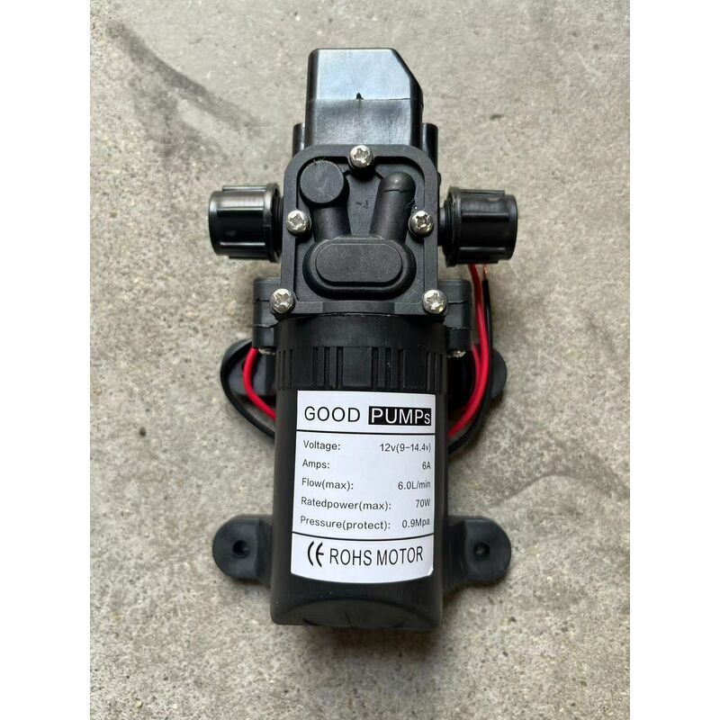 Tigrezy - Pompe à eau pour camping-car 12 v dc Pompe à eau haute pression Pompe d'amorçage à membrane Pompe à eau pour camping-car (Voltage : 12 v)