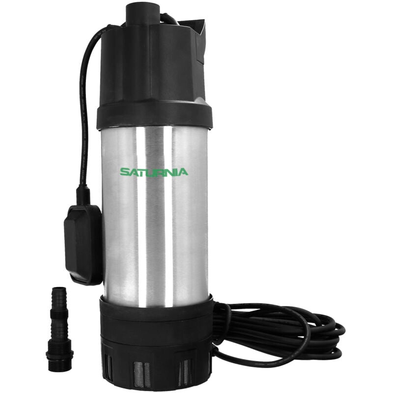 Pompe à eau propre submersible multicellulaire 1000 w. 5 200 litres/heure, profondeur 7 m, altitude 35 m. Pression maximale : 3,