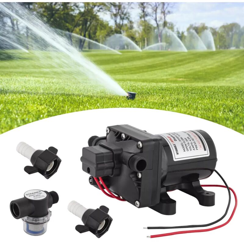 Gojoy - Pompe à eau rv / Bateau Pompe D'appoint auto-amorçante Pompe à pression à membrane D'eau 55PSI