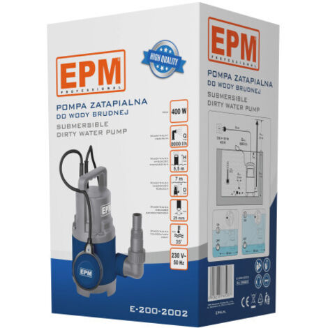 POMPE À EAU SALE 400 W - E-200-2002