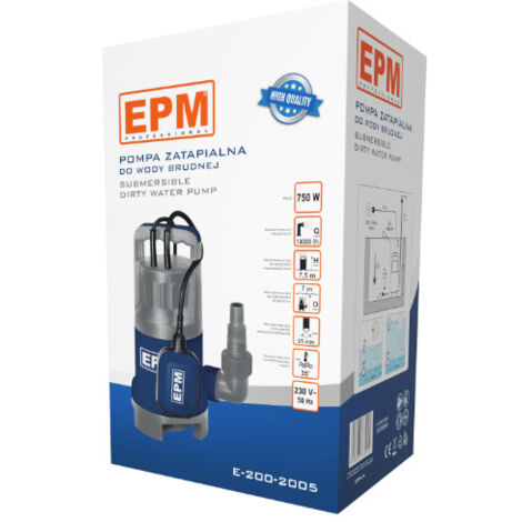 POMPE À EAU SALE 750W - E-200-2005