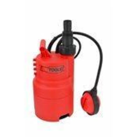 Pompe à eau sale Awtools, 400W Q1CP modèle à flotteur, idéale pour le drainage des eaux usées, haute efficacité, conception robuste, parfaite pour le nettoyage et l'entretien en extérieur.
