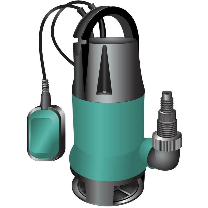 Pompe à eau sale submersible 1100W - 15000 Litres/h