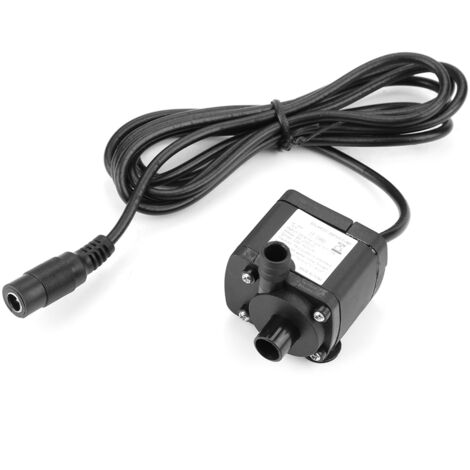 Pompe à eau sans balais DC 12V pour refroidissement PC, -40℃ à 100℃