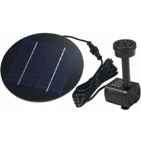 Pompe à Eau Solaire, Kit de Panneau d'alimentation de Pompe à Eau Solaire pour Bassin, Bassin de Jardin de Piscine de Fontaine
