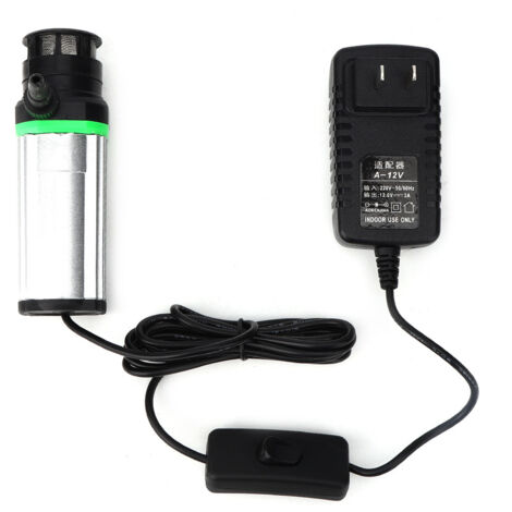 Pompe à eau submersible 12V mini portable pour refroidissement cycle DC, prise CN 220V