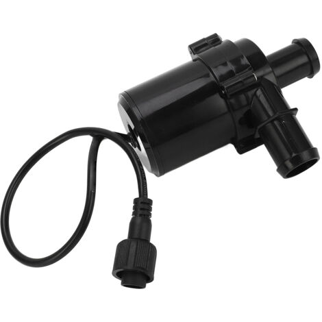 Pompe à eau submersible 12V pour bassin, débit 36 litres par minute, hauteur de refoulement 10 mètres, 47 watts