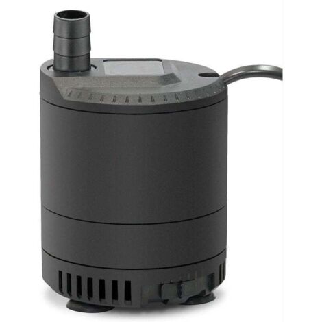 Pompe à eau submersible 20 W 1 500 l/h AC 220-240 V avec 2 buses pour aquarium, fontaine, étang, jardin, système hydroponique