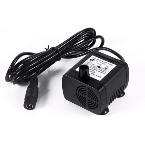Pompe à eau submersible amphibie solaire miniature DC12V 5W 420L/h pour aquarium, fontaine, bassin, hydroponie et statue, idéale pour la Saint-Valentin et les fêtes foraines.
