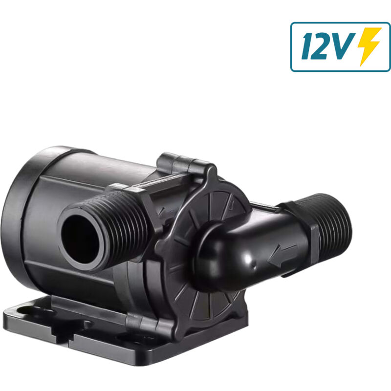 Pompe à eau submersible dc 12V 180 Degrees Low Noise Mini Immersion Pump 12m Lift Brushless Motor 700L/H Boost Water Pump for Desktop Dishwasher /