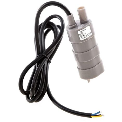 Pompe à eau submersible, mini pompe à eau électrique 17 W 600 L/h pour puits
