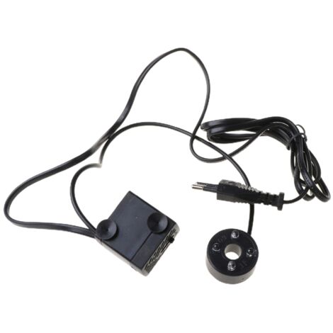 Pompe à eau submersible mini silencieuse avec lumière LED pour fontaine aquarelle