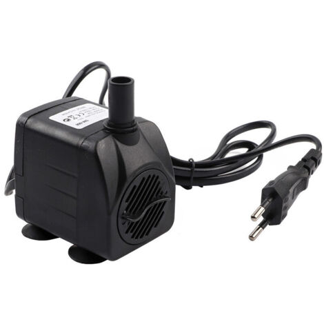 Pompe à eau Submersible Ultra silencieuse 1000l H 15W, pour Aquarium, étang, fontaine de réservoir de poissons, prise ue