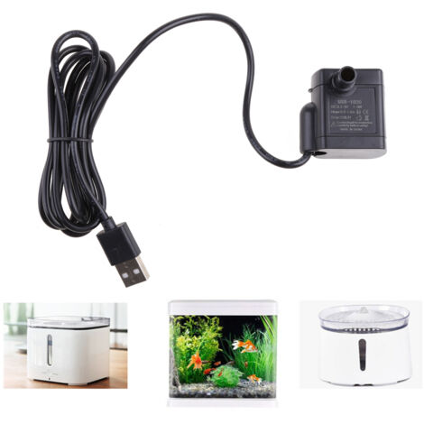 Pompe à eau submersible USB, pompe à eau submersible durable pour usage extérieur