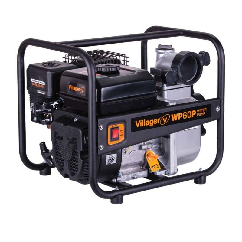 Villager - Pompe à eau thermique 212cm3 5,6cv débit 36000 l/h WP36P