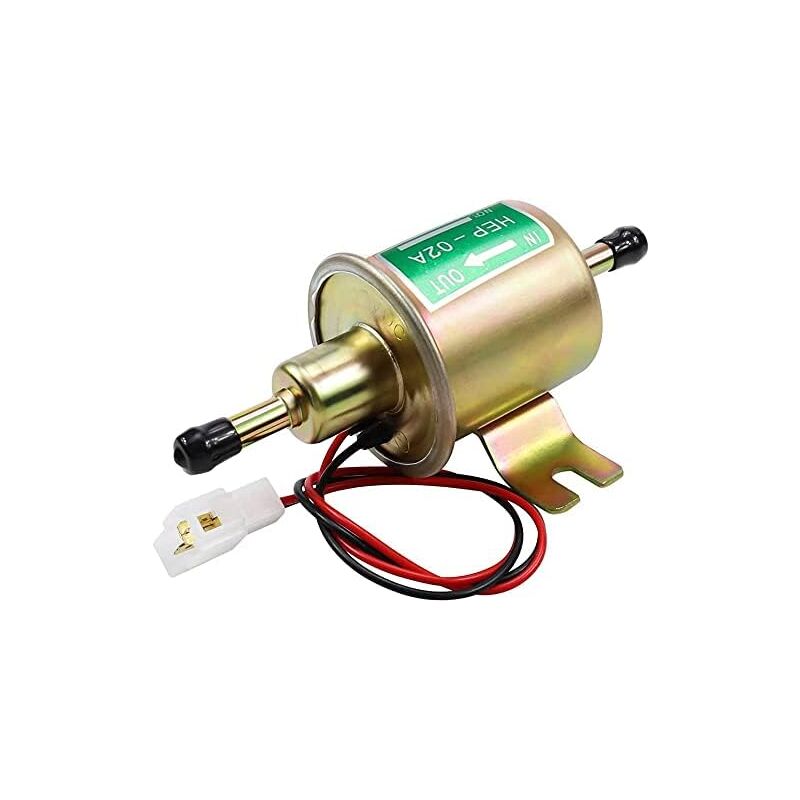 Pompe à essence électrique universelle, Gaz sous pression Diesel en ligne basse pression Module de pompe en métal Fil de fixation de boulon en ligne