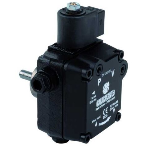 Pompe à fioul AS 47 A 1536 – Débit 40 l/h – Pression 7 à 14 bars – Électrovanne intégrée pour régulation rapide – Suntec