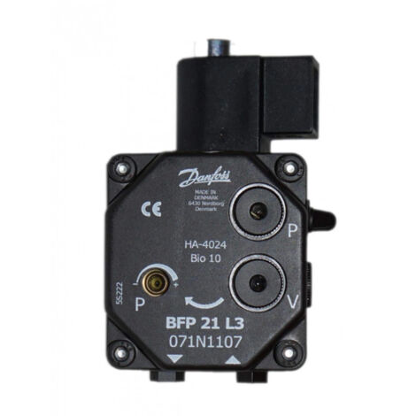 Pompe à fioul Danfoss BFP 21 L3 – Sortie gicleur pour chaudières à fioul – Fonctionnement fiable et performant – CBM