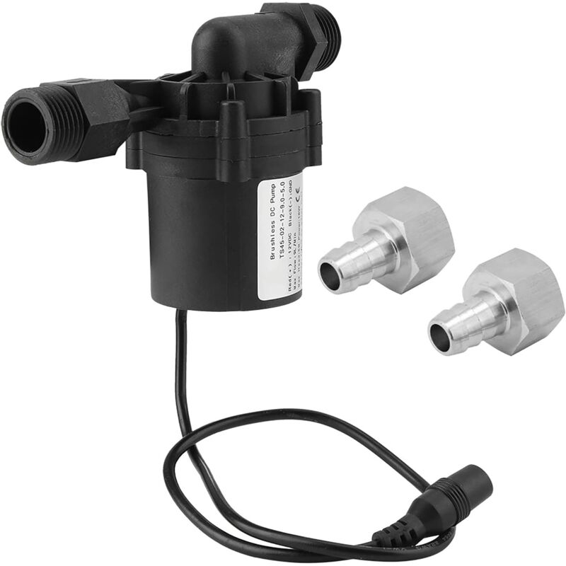 Pompe à fût de bière, pompe de brassage, pompe de pressurisation de bière, pompe de brassage domestique dc 12V 18W, pompe de circulation de bière