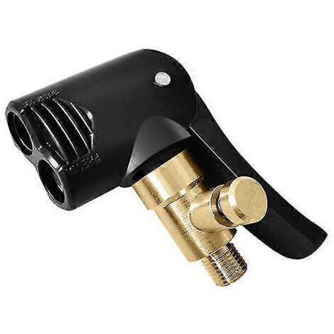 Pompe à gonfler portable pour pneus de voiture, mandrin de pompe, connecteur de valve, adaptateur de pince pour pneu de voiture-AquaForge