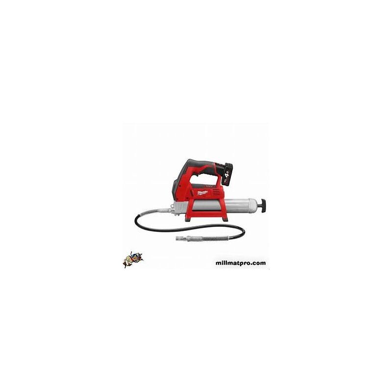 Milwaukee - Pompe à graisse M12 GG-401B - 12V 4.0Ah + Batterie, chargeur - 4933441675
