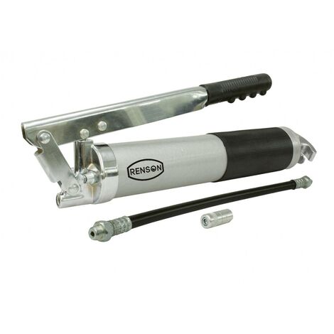 POMPE A GRAISSE PRO AVEC RIGIDE+FLEX AGRAFE 4 MORS RENSON