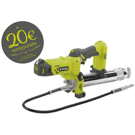 Pompe à graisse RYOBI 18V Sans batterie ni chargeur R18GG-0