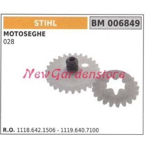 Pompe à huile à vis sans fin STIHL moteur de scie à chaîne 028 006849
