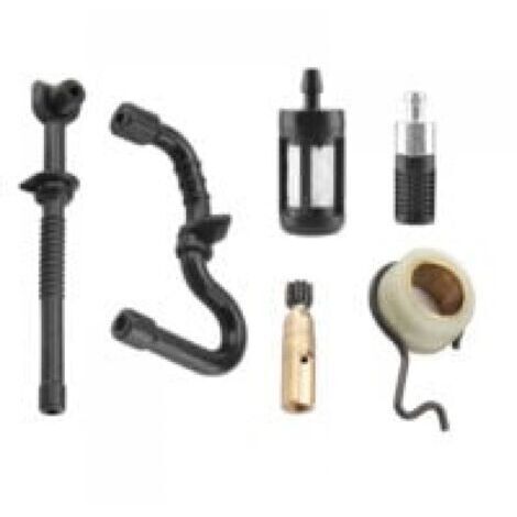 Pompe à Huile de tronçonneuse, pour Stihls MS180 MS170 018 017 Kit de Filtration de Flexible de Carburant pour durite de Pompe à Huile pour Pompe à vis sans Fin