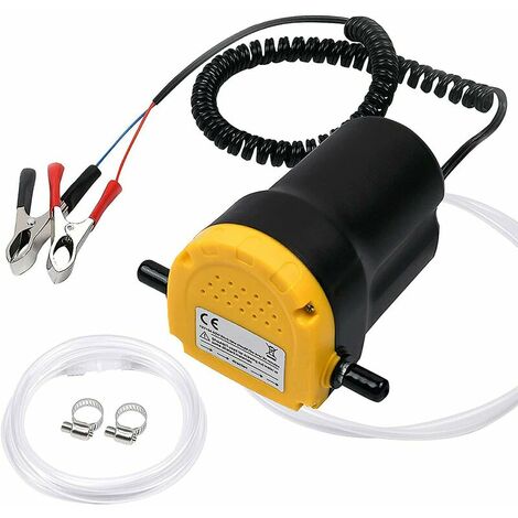 Pompe à huile diesel, aspiration électrique de pompe de vidange d'huile diesel 12v 60w