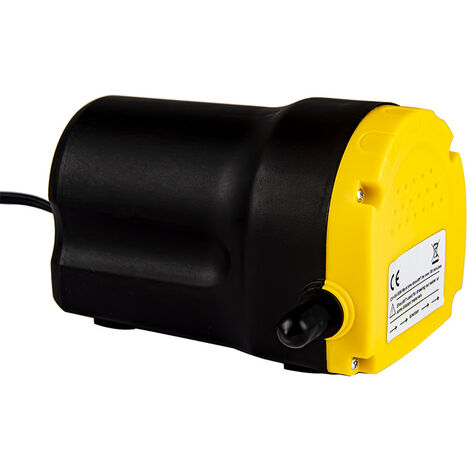 Pompe à Huile Diesel, Pompe éléctrique à vidange Extraction Huile Diesel Aspiration 12V 60W pour Le Changement de Diesel d'extracteurs de Fluide de Voiture, Huile Moteur-21cm 19cm 9cm