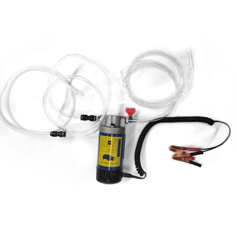 Pompe à huile électrique 12V 100W Pompe d'extraction d'huile Pompe à engrenages Changeur d'huile