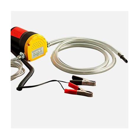 Pompe à huile electrique 12V pour vidange extraction gasoil diesel et liquide