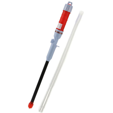 Pompe à huile extérieure électrique portable Pompe à carburant Pompe à eau Transfert de carburant Pompes d'aspiration Transfert de liquide Liquides non corrosifs,Red