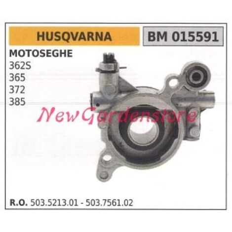 Pompe à huile HUSQVARNA pour moteur de tronçonneuse 362S 365 372 385 015591
