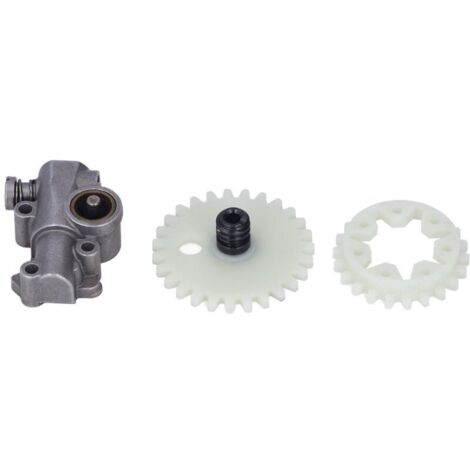Pompe à Huile pour Pièces de Rechange pour STIHL MS 380 381 038 038AV Super Magnum Chaîne de Scie Accessoires 11196403200--Crezuo