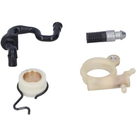 – Pompe à huile pour tronçonneuse – Kit d'engrenage à vis sans fin avec filtre et tuyau – Compatible Stihl MS251 MS231 MS231C MS251C-Crezuo