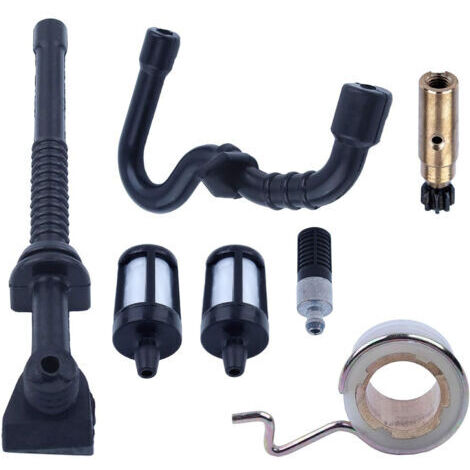 Pompe à huile Vis sans fin Filtre de conduite de carburant Pour Stihl MS180 MS170 018 017 pièces de rechange tronçonneuse Accessoires1123640 3201