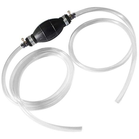 Pompe à main à haut débit Siphon pompe de transfert de liquide tuyau d'aspiration manuelle pompe à main d'urgence aspiration pour eau huile essence décapsuleur,