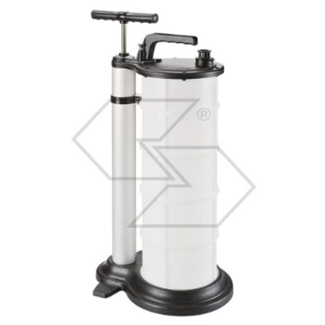 Pompe à main pour huile moteur usagée capacité d'aspiration 9 litres R313117