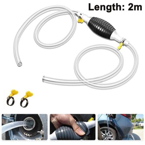 Pompe à main,Dieselpumpe pompe à carburant Pompe à Carburant,Portable d'une pompe péristaltique,l'Essence de la Voiture pour les Carburants, Pompes,moteurs à Essence, Diesel de l'Eau,tuyau d'essence 2