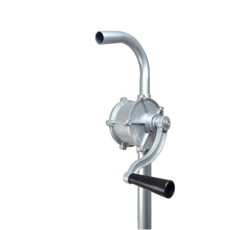 Pompe à manivelle pour fût – Tubes en aluminium – Débit max 22 L/min – Hauteur d'aspiration 1 m – Liquides non agressifs – Beast