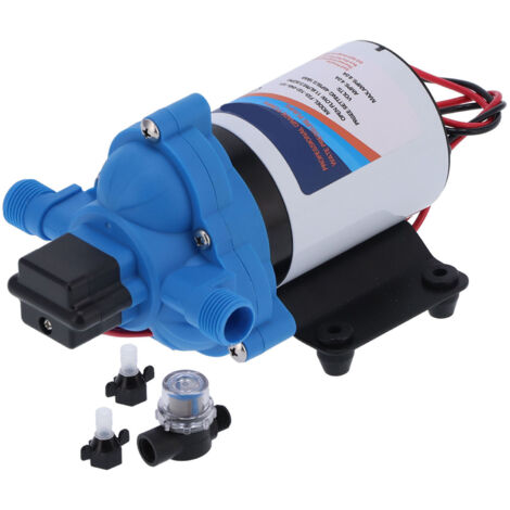 Pompe à membrane à pression d'eau électrique auto-amorçante 3,0 GPM DC pour machine à bateau domestique (F33-102-045-101 (12 V))