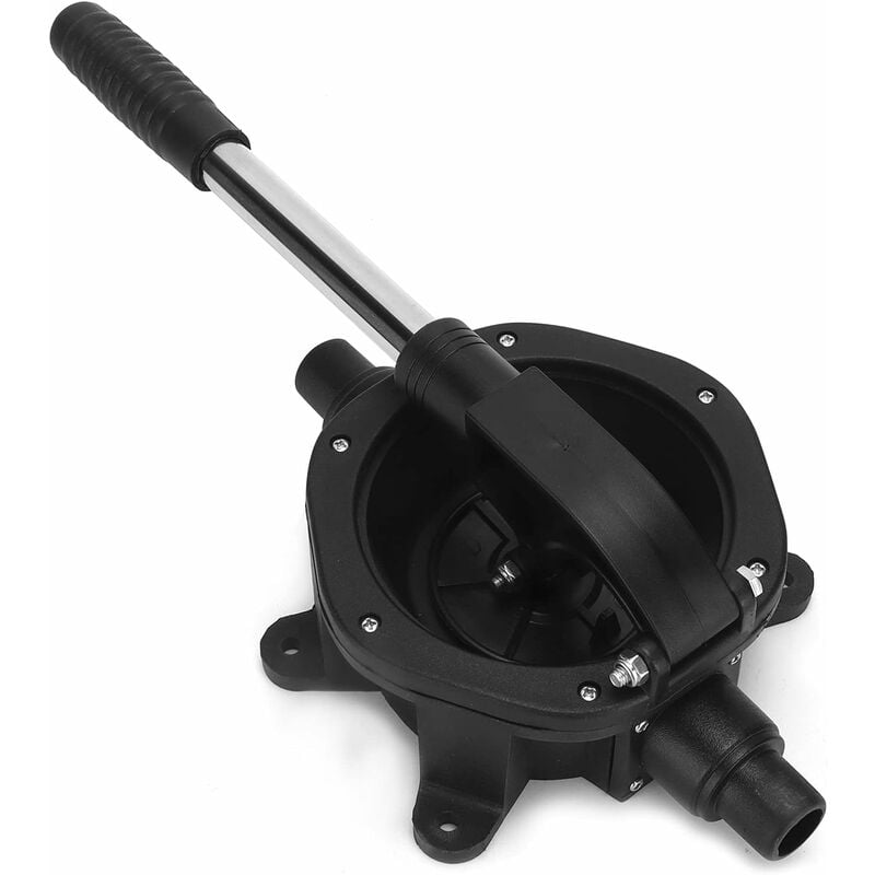 Pompe à Membrane Manuelle Pompe de cale à Membrane Manuelle Marine Portable avec Filetage en Acier Inoxydable Poignée antidérapante