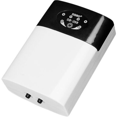Pompe à oxygène pour poissons, aérateur, batterie lithium rechargeable, double usage, USB, extérieur