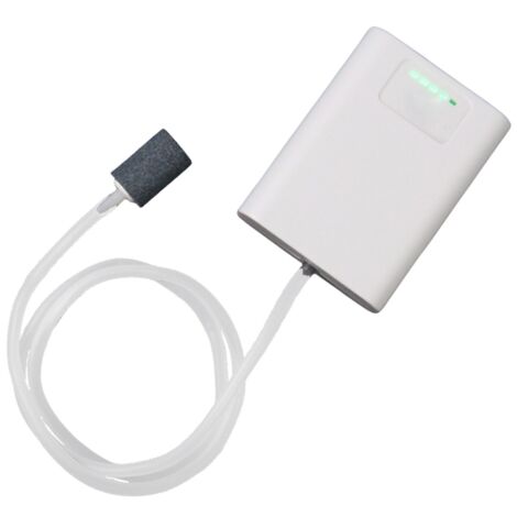 Pompe à oxygène silencieuse rechargeable par USB pour la pêche en extérieur